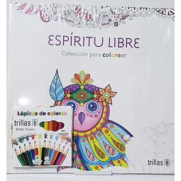 Espiritu Libre. Colección para colorear con lápices de colores