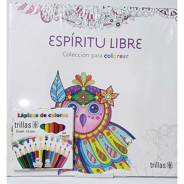 Espiritu Libre. Colección para colorear con lápices de colores
