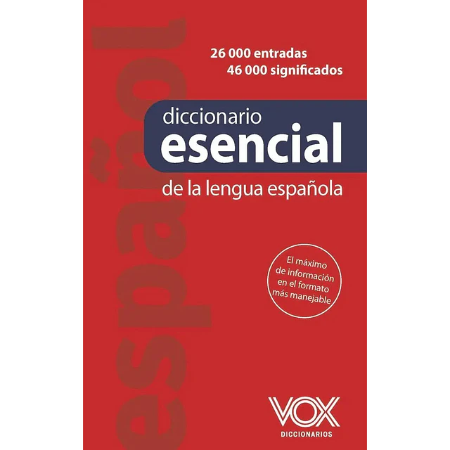 Diccionario esencial de la lengua española