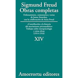 Sigmund Freud Obras completas Vol XIV Traducción José Echeverría