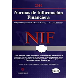 2019 NIF Normas de información financiera