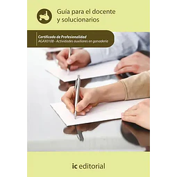 Actividades Auxiliares en Ganadería