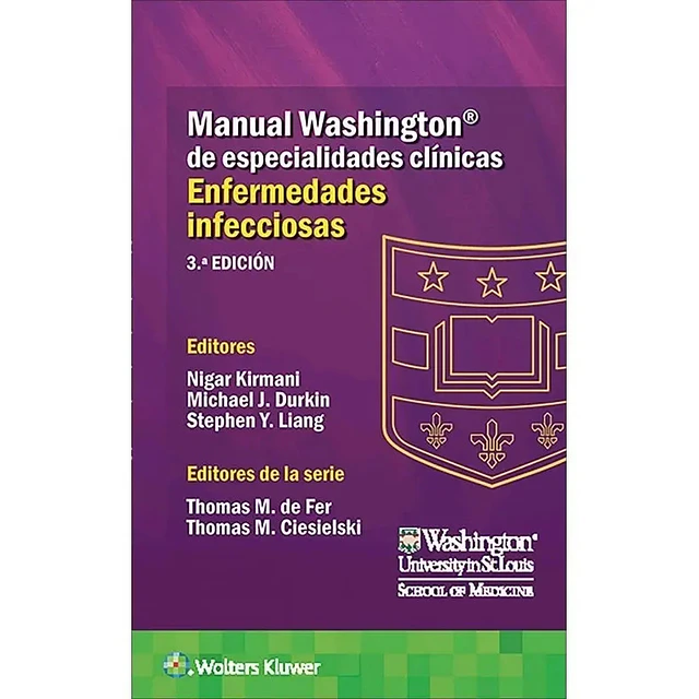 Enfermedades Infecciosas Manual Washington de especialidades clínicas