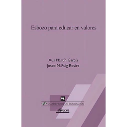 Esbozo para educar en valores