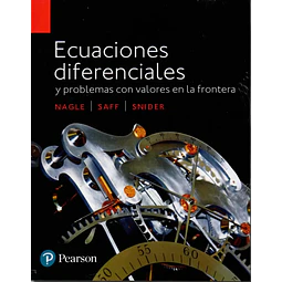 Ecuaciones diferenciales y problemas con valores en la frontera