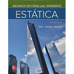 Estática Mecánica Vectorial para Ingenieros