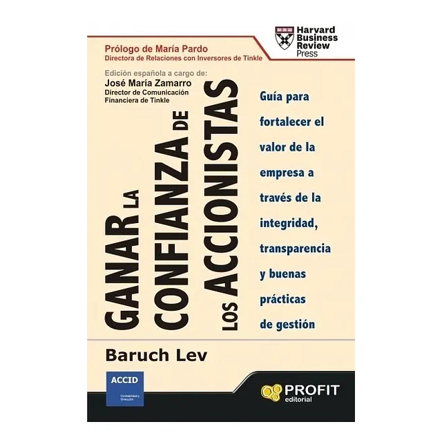 Ganar la confianza de los accionistas