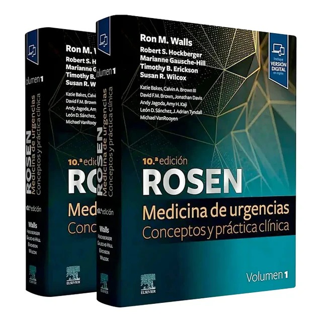 Rosen. Medicina de urgencias: conceptos y práctica clínica, 2 Vols.