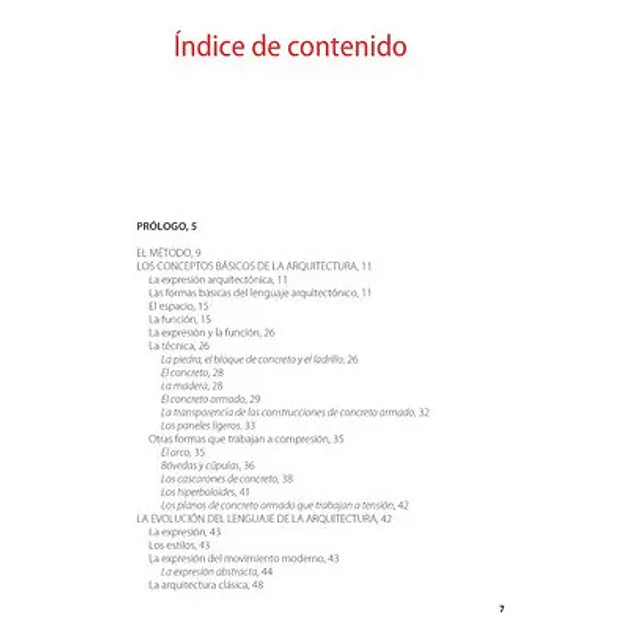 La Expresión de la Arquitectura