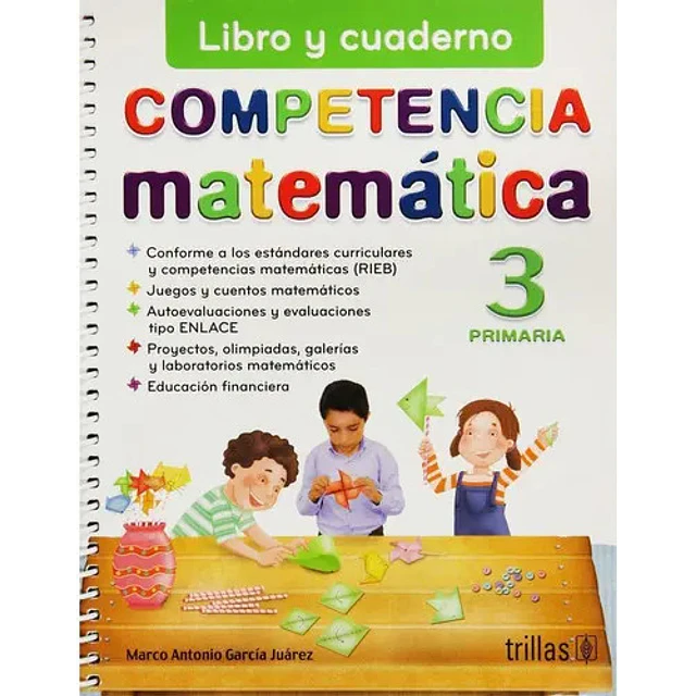 Competencias Matemática 3 Primaria Libro y Cuaderno