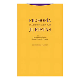 Filosofía. Una introducción para Jurístas
