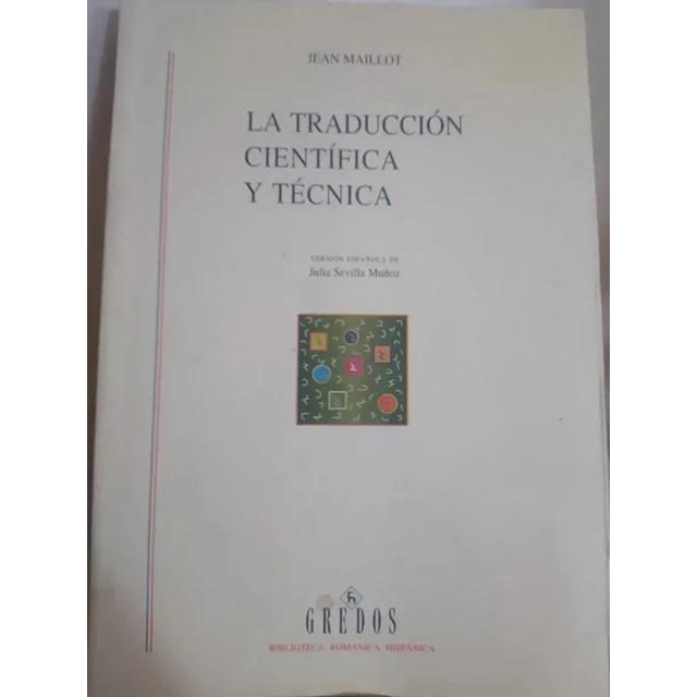 La traducción científica y técnica