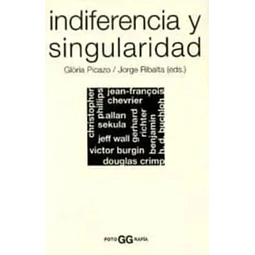 Indiferencia y singularidad