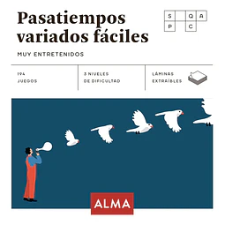 Pasatiempos variados fáciles muy entretenidos