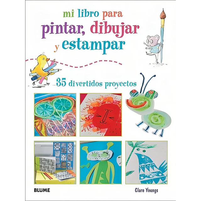 Mi libro para pintar, dibujar y estampar
