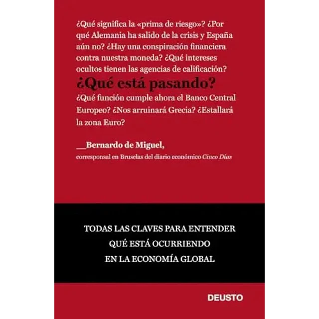 ¿ Qué está pasando ?