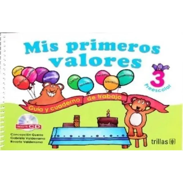 Mis primeros valores 3 Preescolar