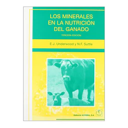 Los minerales en la nutrición del ganado