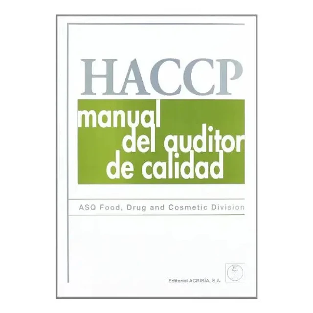 HACCP manual del auditor de calidad