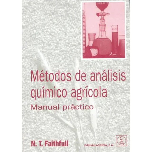 Métodos de análisis químico agricola