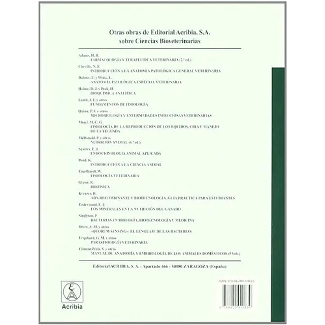 Fisiopatología Veterinaria