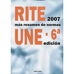 RITE 2007 más resumen de normas UNE