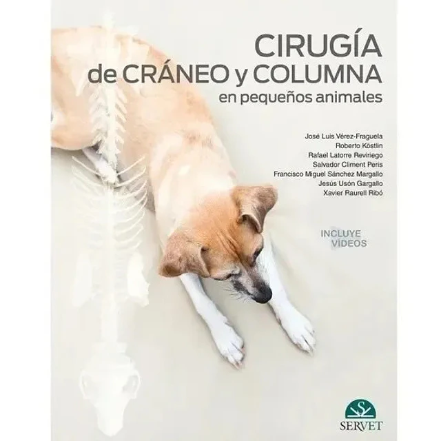 Cirugía de cráneo y columna en pequeños animales