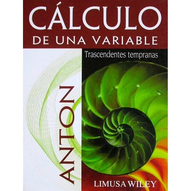 Cálculo de una variable trascendentes tempranas