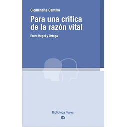 Para una crítica de la razón vital