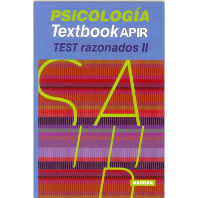 Psicología Textbook Apir Test Razonados I y II