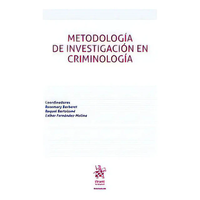 Metodología de investigación en criminología