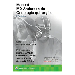 Manual MD Anderson de oncología quirúrgica