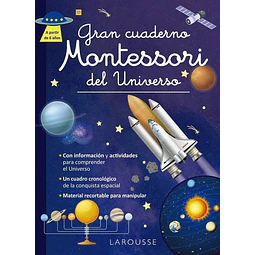 Gran cuaderno Montessori del Universo  A partir de 6 años