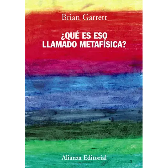 ¿Que es eso llamado metafísica?