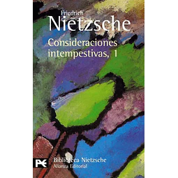 Consideraciones intempestivas 1