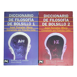Diccionario de filosofía de bolsillo , Vol. 1. A-H