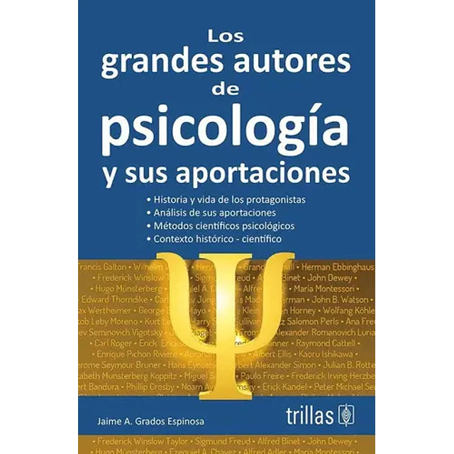 Los grandes autores de psicología  y sus aportaciones