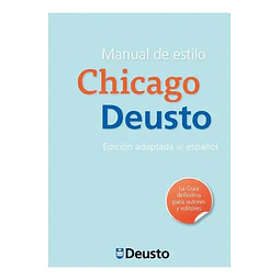 Manual de Estilo Chicago Deusto