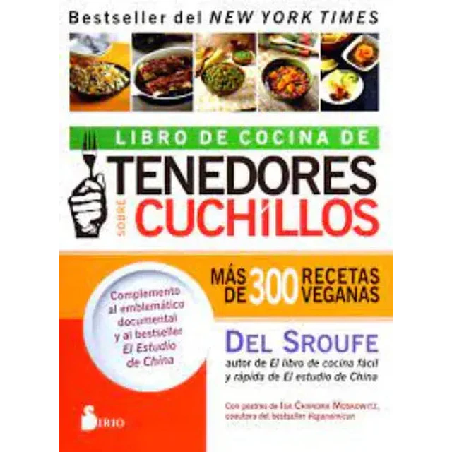 Libro de cocina de tenedores y cuchillos