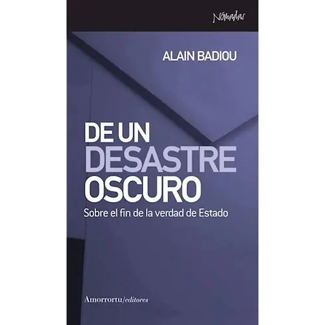 De un desastre oscuro