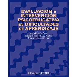 Evaluacion e intervencion psicoeducativa en dificultades de aprendizaje