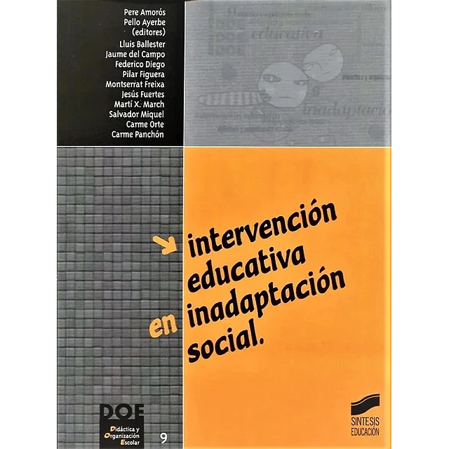 Intervencion educativa en inadaptacion social
