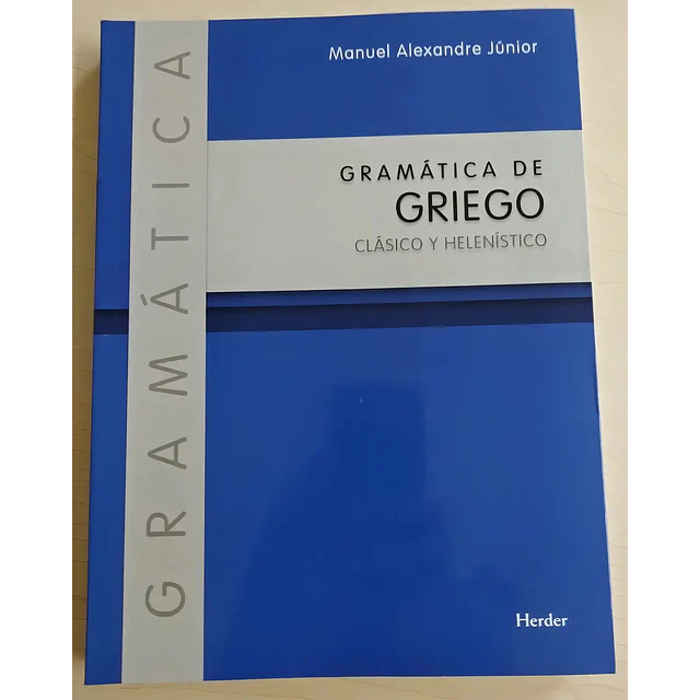 Gramática de griego clásico y helenístico