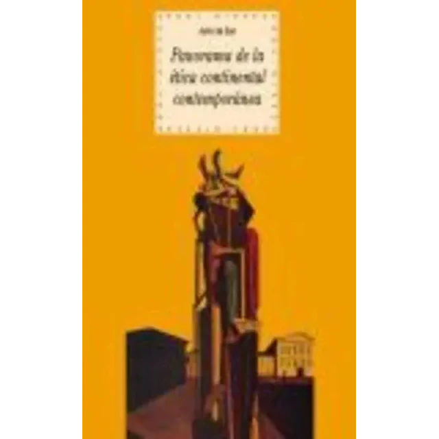 Panorama de la ética continental contemporánea