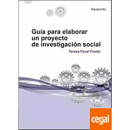 Guía para elaborar un proyecto de investigación social
