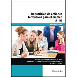 Impartición de acciones formativas para el empleo