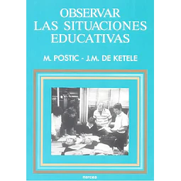 Observar las situaciones educativas