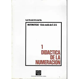 Didactica de la numeracion