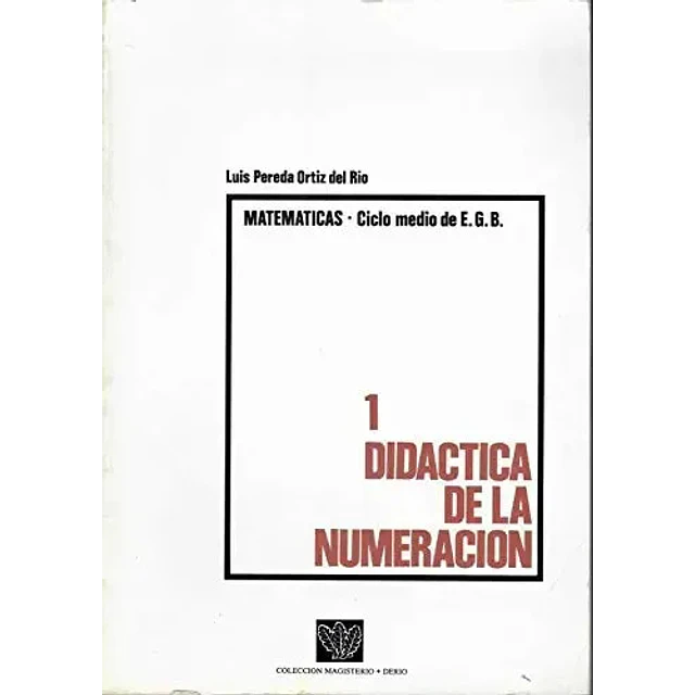 Didactica de la numeracion
