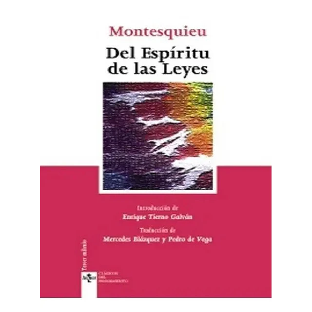 Del espíritu de las leyes